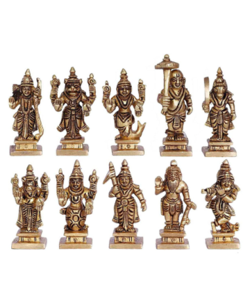 Dashavatar Idols - Brass