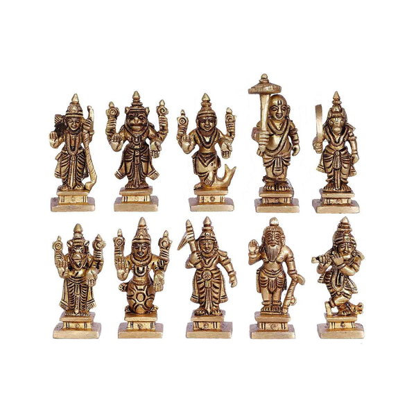 Dashavatar Idols - Brass