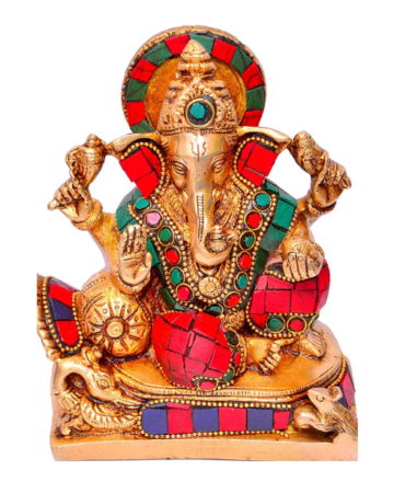 Statue Of Lord Ganesha - Brass